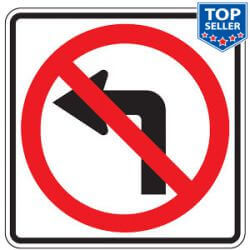 Restrictive Traffic Prohibition Signs